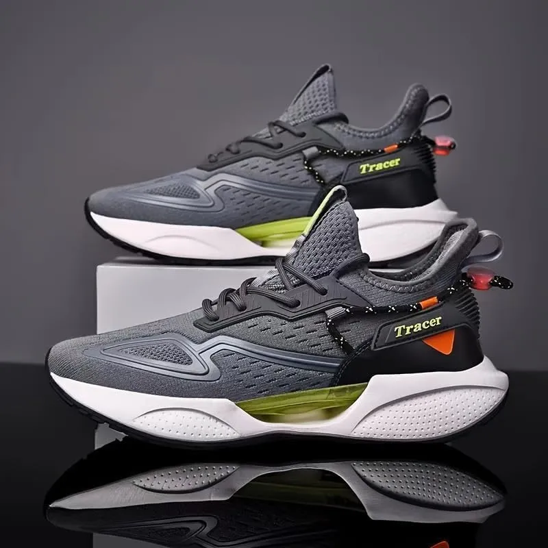 Men's Sneakers, Comfy Non Slip Casual Shoes for Outdoor Activities