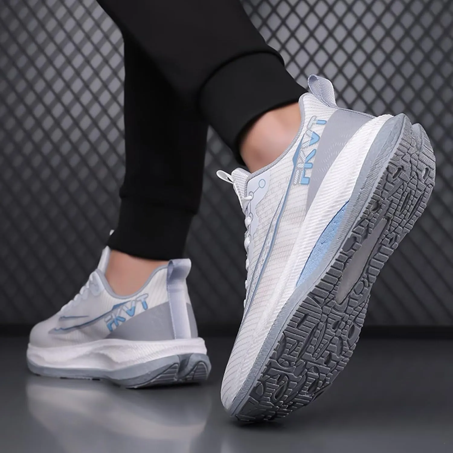 Men's Tennis Running Shoes Lightweight Non Slip Walking Shoes Shock Absorbing Cushioning Sneakers for Men Platform Shoe