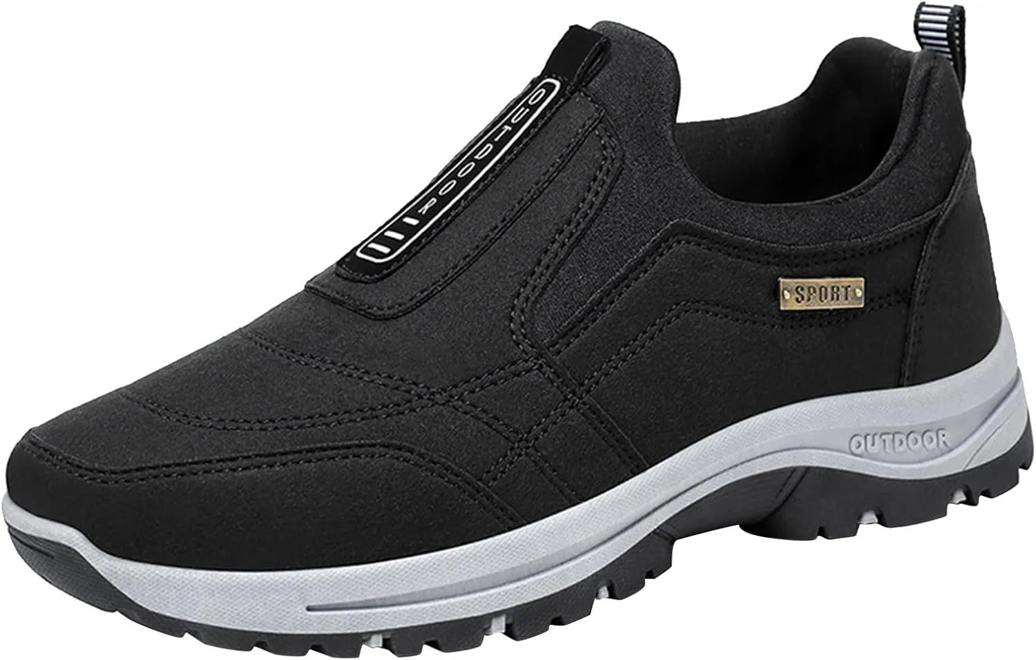Orthopedic Walking Shoes Outdoor Casual Arch Support Comfortable Waterproof Hiking Shoes for Men Breathable Fashion Sneakers for Outdoor Running