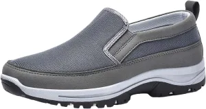 Orthopedic Walking Shoes Outdoor Simple Casual Arch Support Comfortable Waterproof Hiking Shoes for Men Breathable Fashion Sneakers for Outdoor Running