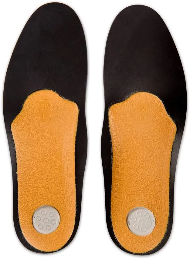 Orthotic Shock Absorbing Shoe Insoles with Longitudinal and Transverse Arch Support and Memory Foam, Kaps Relax Shock Absorber, (Men / 12 US)