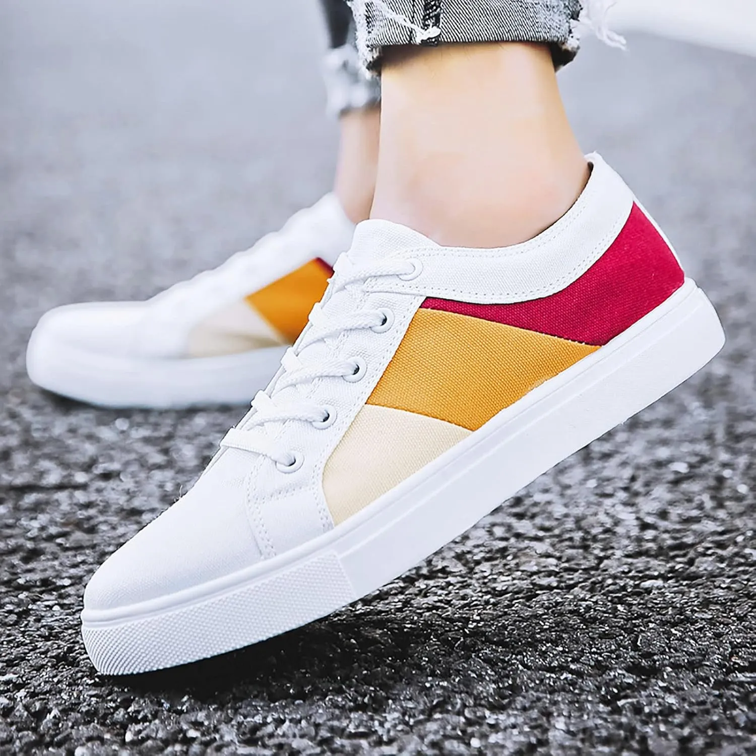 Outdoor Jogging Sneaker for Men Lightweight Sport Gym Jogging Walking Sneaker Outdoor Non Slip Jogging Sneakers