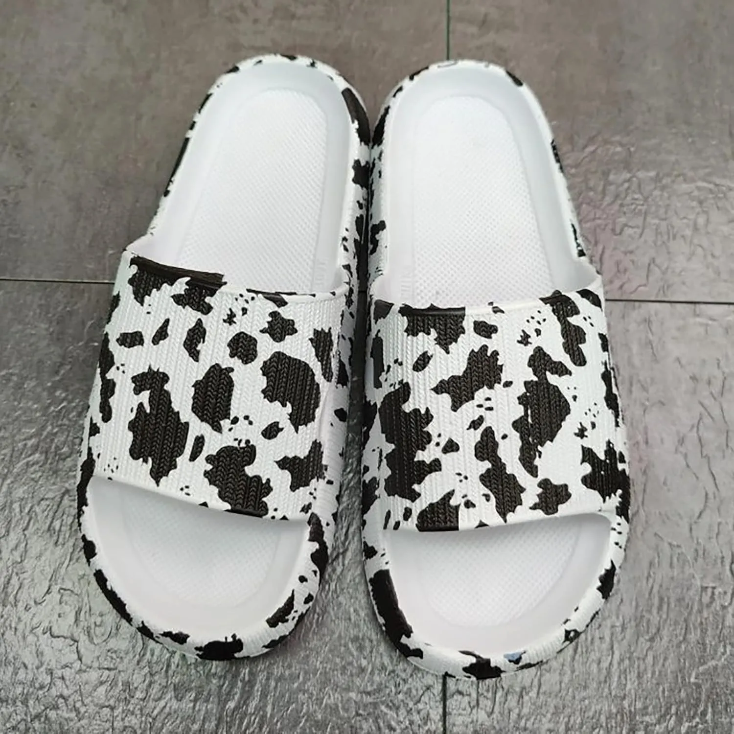 Pillow Slippers for Women Shower Shoes with Drainage Holes House Slippers Bathroom Slipper Slides for Women