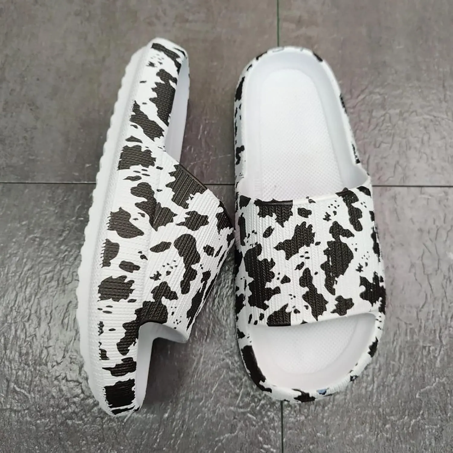 Pillow Slippers for Women Shower Shoes with Drainage Holes House Slippers Bathroom Slipper Slides for Women