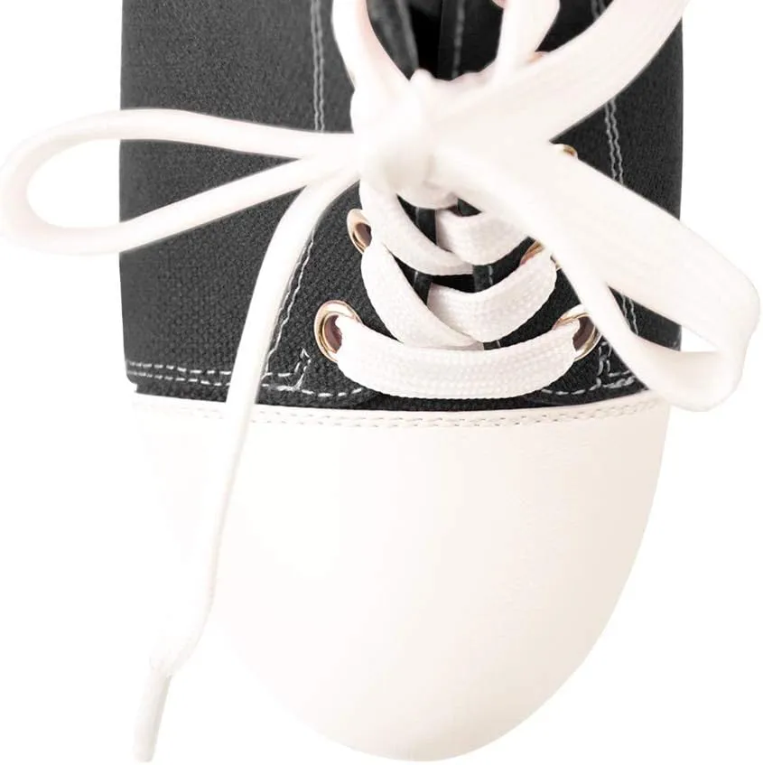 Platform Lace Up Stiletto High Heels Round Toe Ankle Bootie