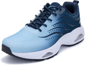 Quseek Mens Running Shoes Athletic Tennis Sneakers Air Arch Support Non Slip Lightweight Breathable for Gym Jogging Walking Sports Size 7-13