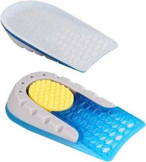 SAFIGLE Men's Insoles Shock Absorbing Inner Heightening Sole Inserts Arch Support for Running Shoes