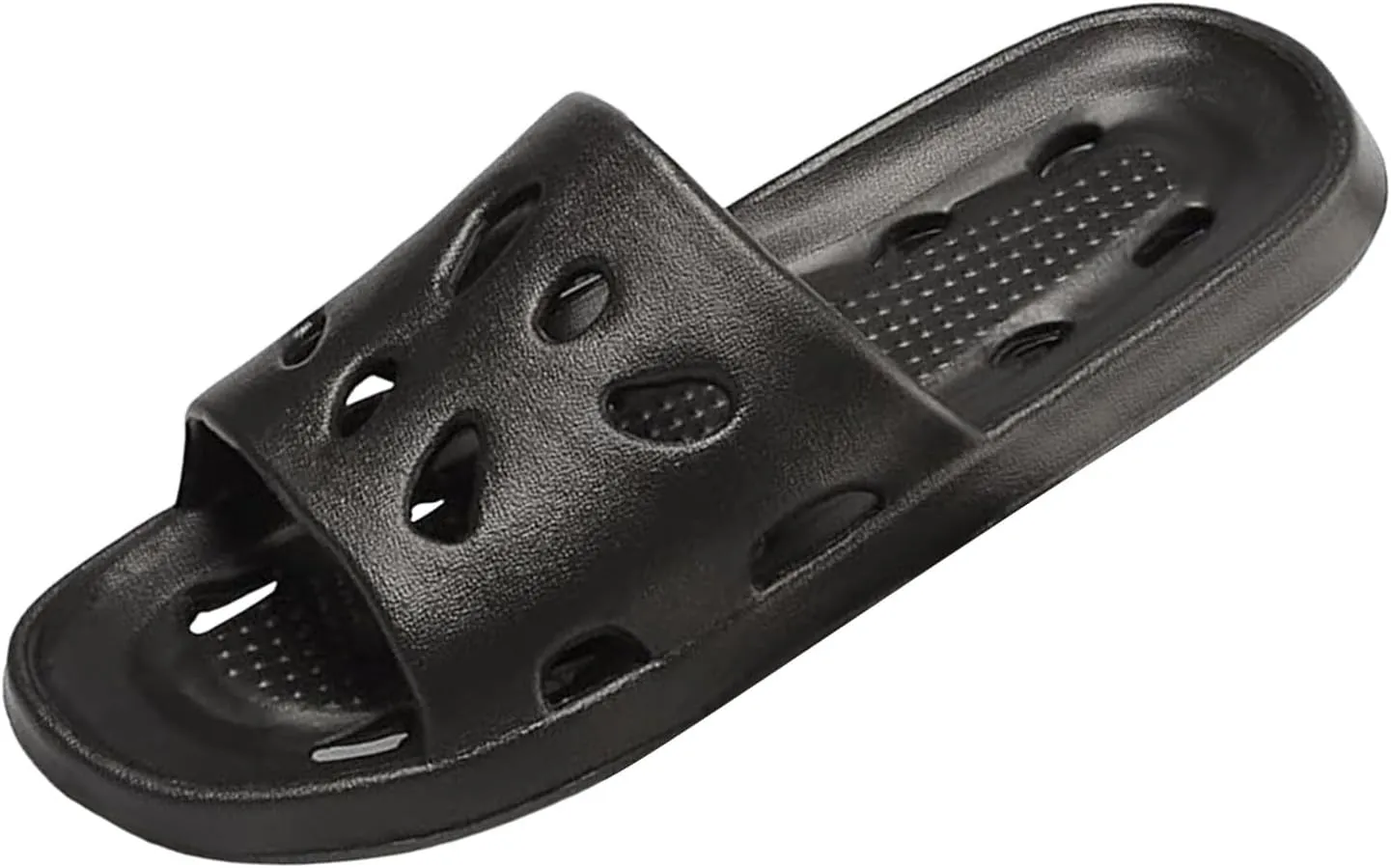 Shower Sandals Non-Slip House Slippers Indoor Outdoor Shower Sandals House Shoes with Low Arch Support