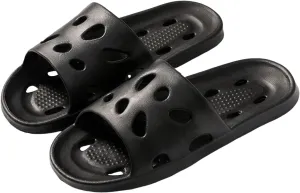 Shower Sandals Non-Slip House Slippers Indoor Outdoor Shower Sandals House Shoes with Low Arch Support