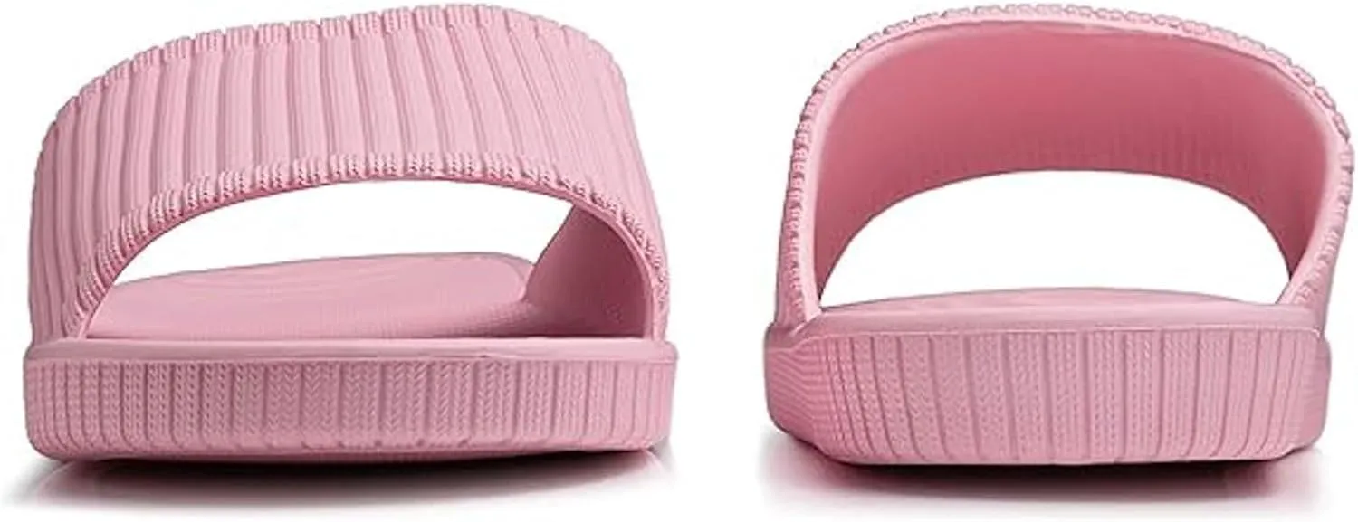 Shower Sandals Quick Drying Non-Slip Slippers Non Slip Summer Bathroom Indoor House Slippers with Drain Holes