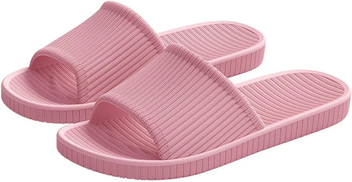 Shower Sandals Quick Drying Non-Slip Slippers Non Slip Summer Bathroom Indoor House Slippers with Drain Holes