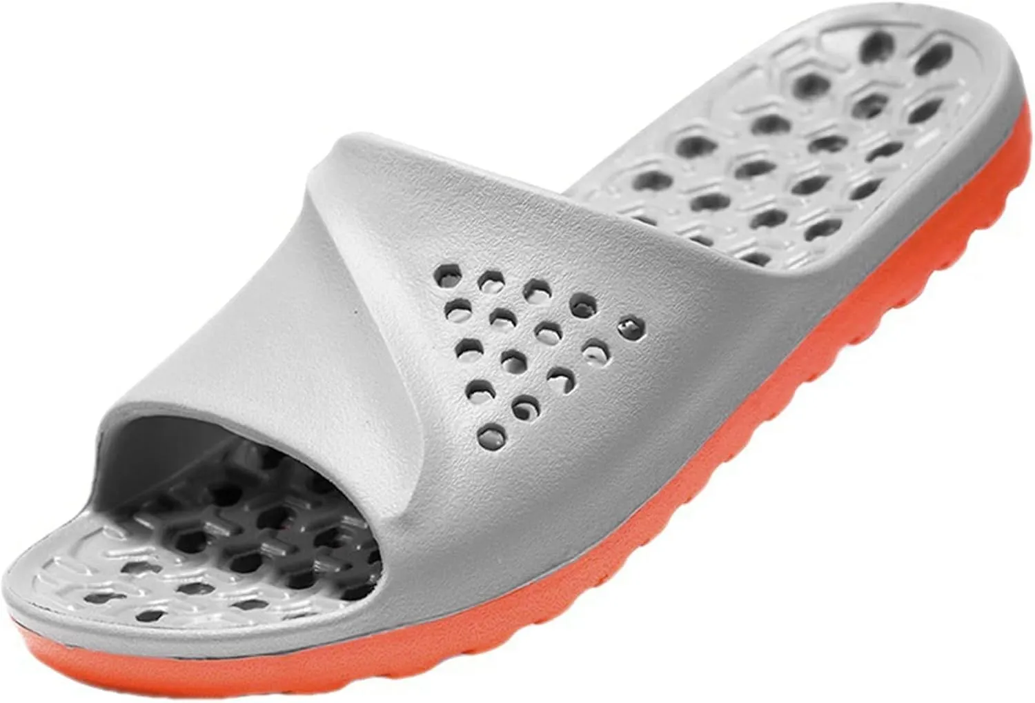 Shower Sandals Shower Shoes Quick Drying Sandals Indoor and Outdoor Massage Pool Slides with Arch Support