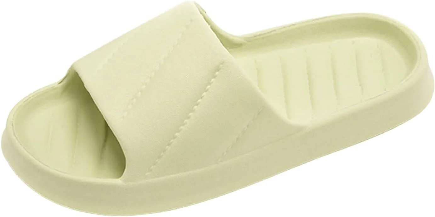 Shower Sandals Shower Slippers for Beach Showers Dorms Outdoor Ultra Comfort Recovery Pillow Slippers Slides
