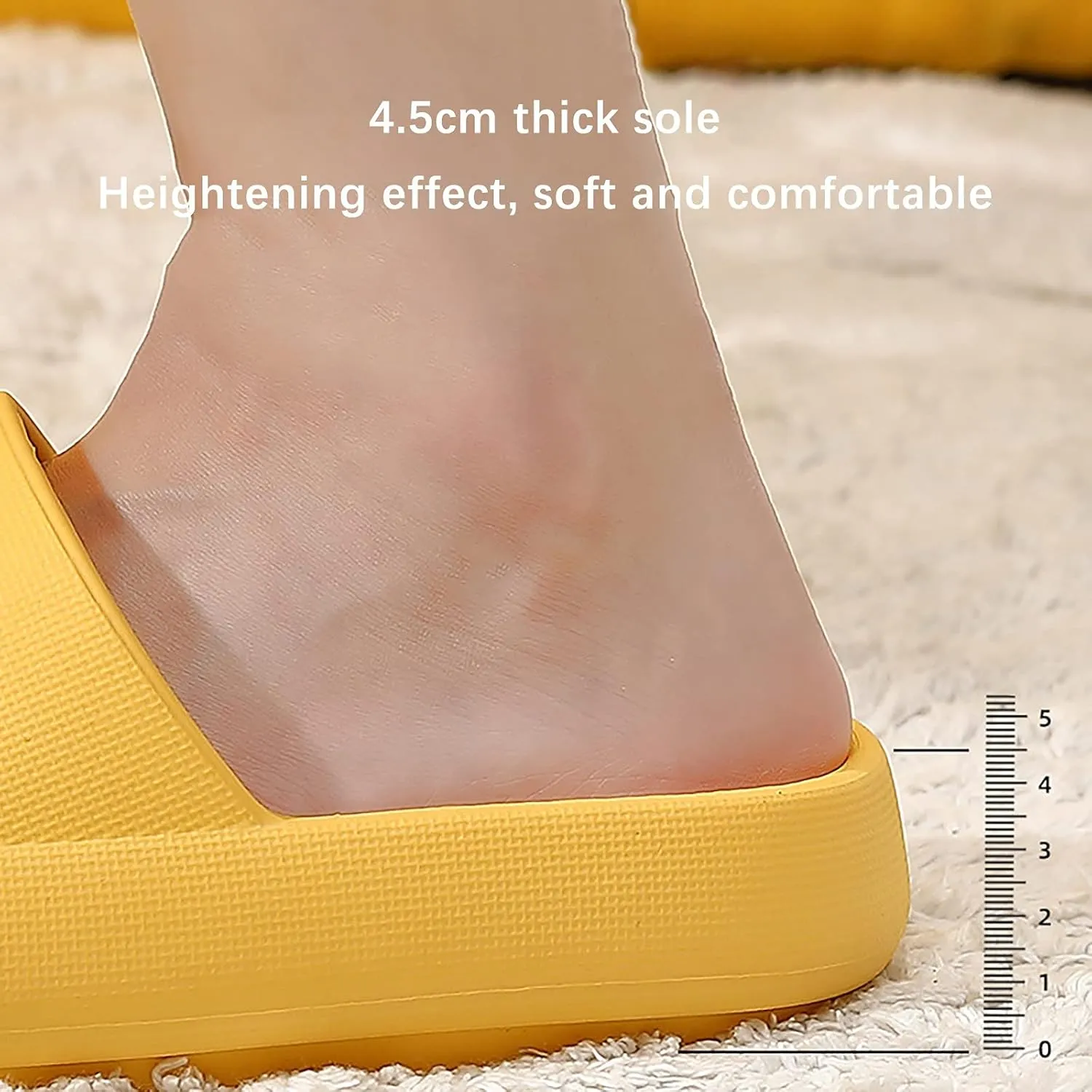 Shower Slippers Shower Shoes for Living Room Pool Beach Spa Public Showers Quick Drying Non-Slip Pool Slides