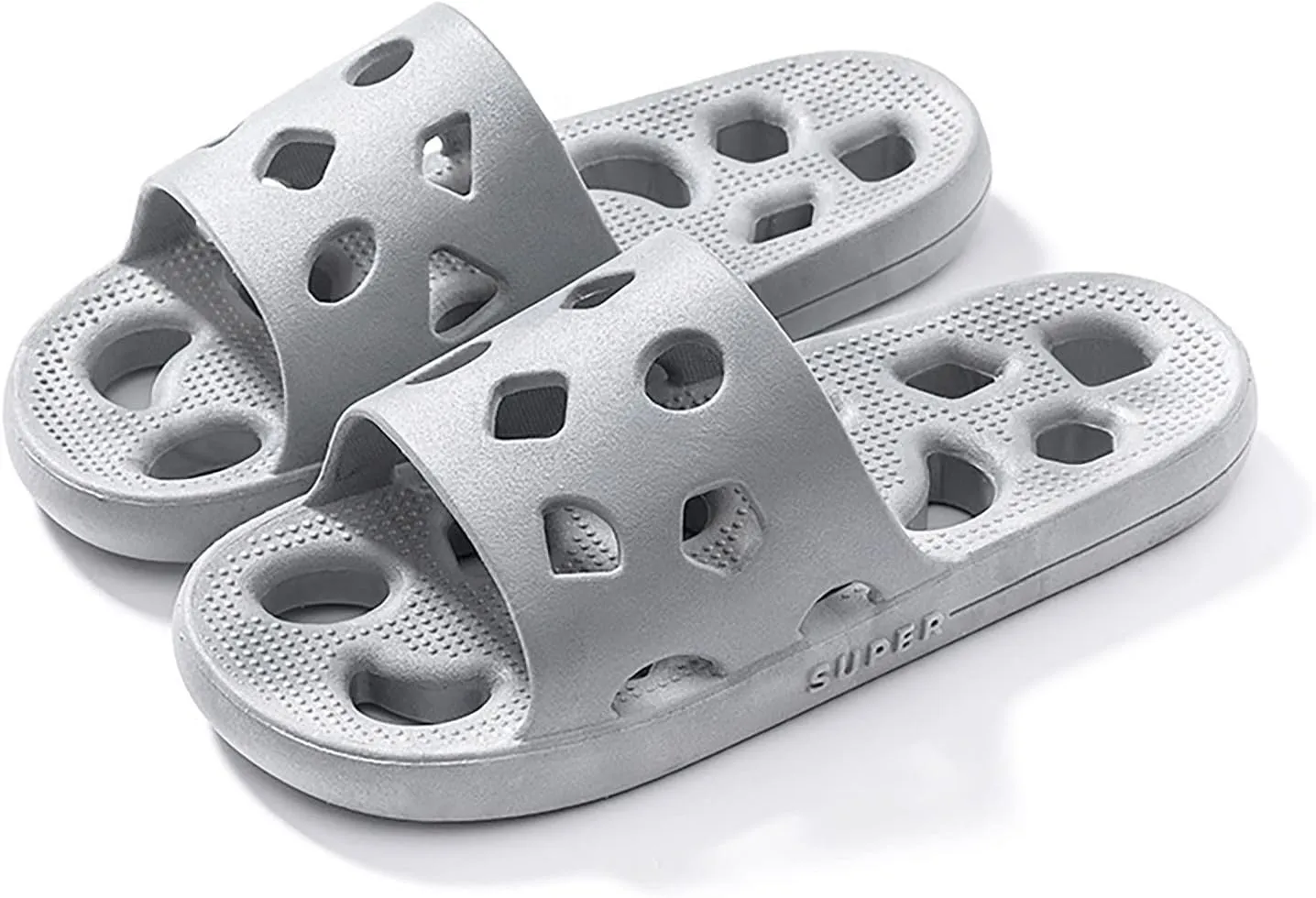 Slides for Men Shower Shoes Women Cloud Slippers for Men Slides Women Soft Sole Living Room Spa Slippers