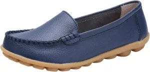 Slip On Sneakers for Women Comfort Moccasins Shoes Ladies Dressy Flats Business Casual Shoes Comfy Walking Sneaker