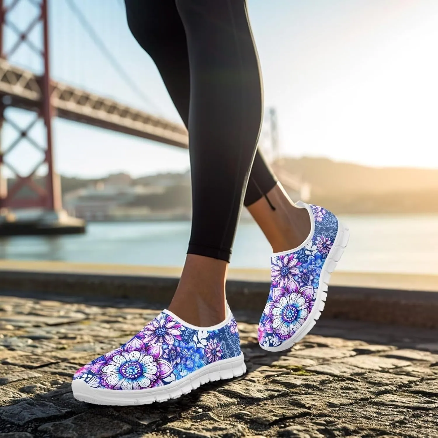 Trendy Slip On Shoes for Women Teacher Walking Casual Shoes Comfy Loafters
