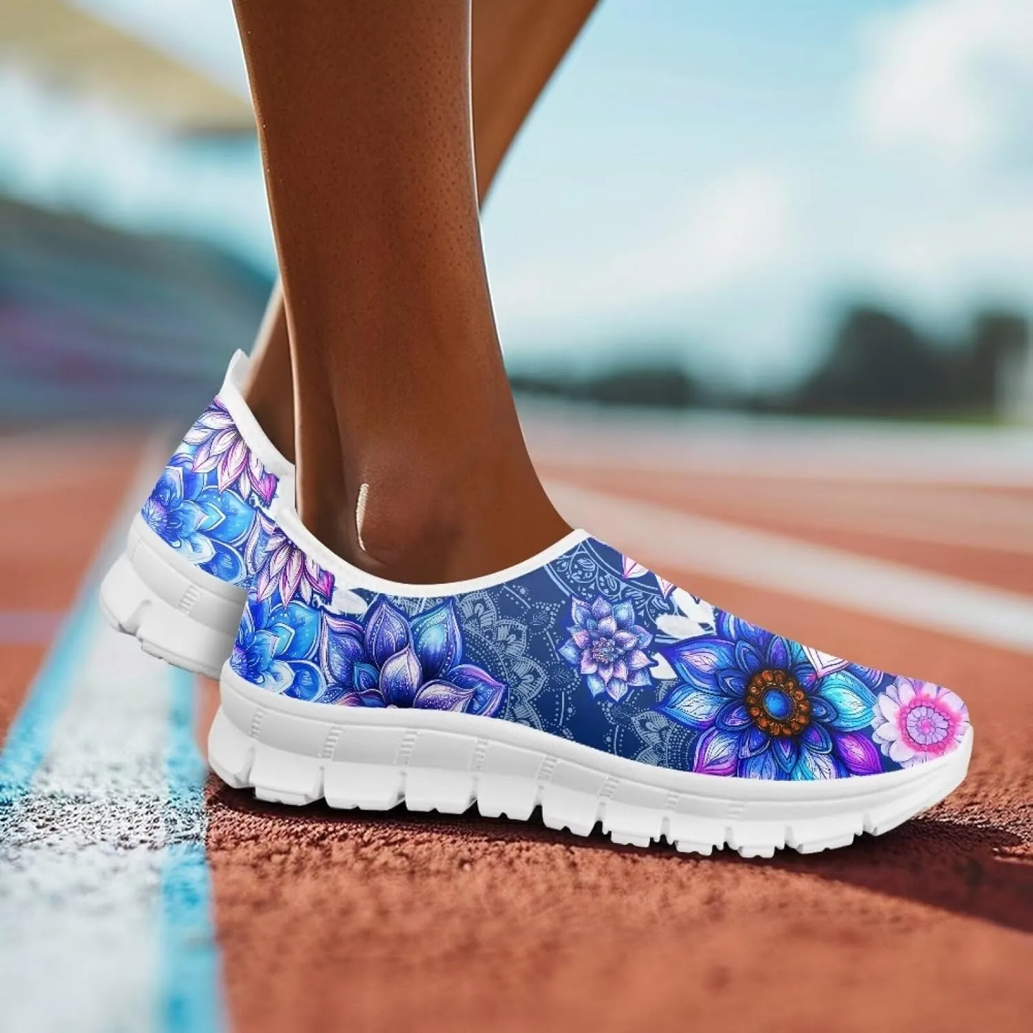 Trendy Slip On Shoes for Women Teacher Walking Casual Shoes Comfy Loafters