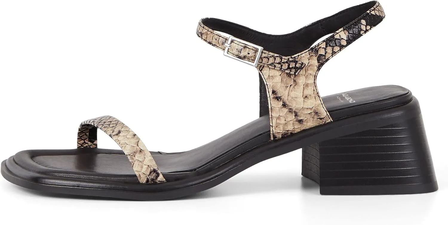 Vagabond Women's INES Snake Sandals Heeled