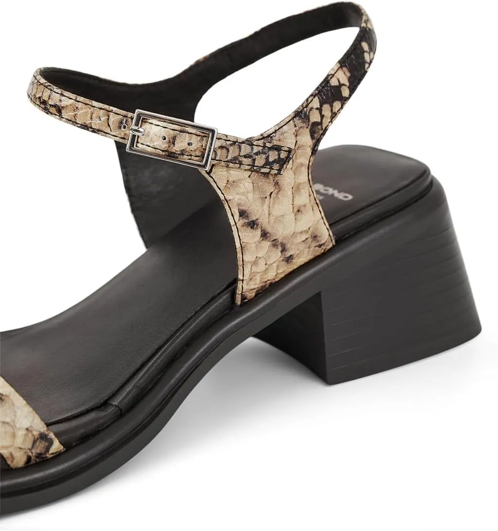 Vagabond Women's INES Snake Sandals Heeled