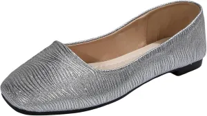 Women Casual Shoes Fashionable New Pattern and Pure Color Shiny Square Toe Flat Bottom Comfortable and Non Slip Casual Shoes Toddler Boy Casual Shoes Size 9