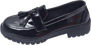 Women Slip On Shoes Chunky Penny Loafers Platform Business Shoes Comfy Work Shoes Fashion Casual Shoes