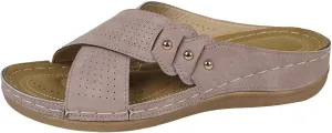 Women's Arch Support Wedge Sandals Summer Beach Walking Cushion Sandals Summer Sandals Temperament Sandals