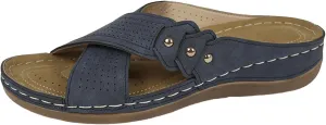 Women's Arch Support Wedge Sandals Summer Beach Walking Cushion Sandals Summer Sandals Temperament Sandals