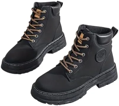 Women's Hiking Work Waterproof Boots Winter Snow Comfort Camping Casual Shoes Outdoor Fashion Sneakers
