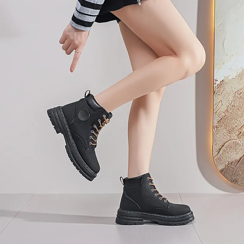 Women's Hiking Work Waterproof Boots Winter Snow Comfort Camping Casual Shoes Outdoor Fashion Sneakers