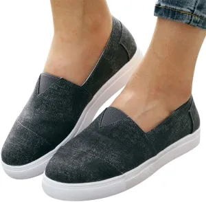 Womens Sneakers Wide Width Gibobby Women's Casual Shoes Slip On Sneakers Fashion Comfy Flat Shoes