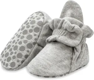 Zutano Unisex Organic Cotton Baby Booties With Gripper Soles